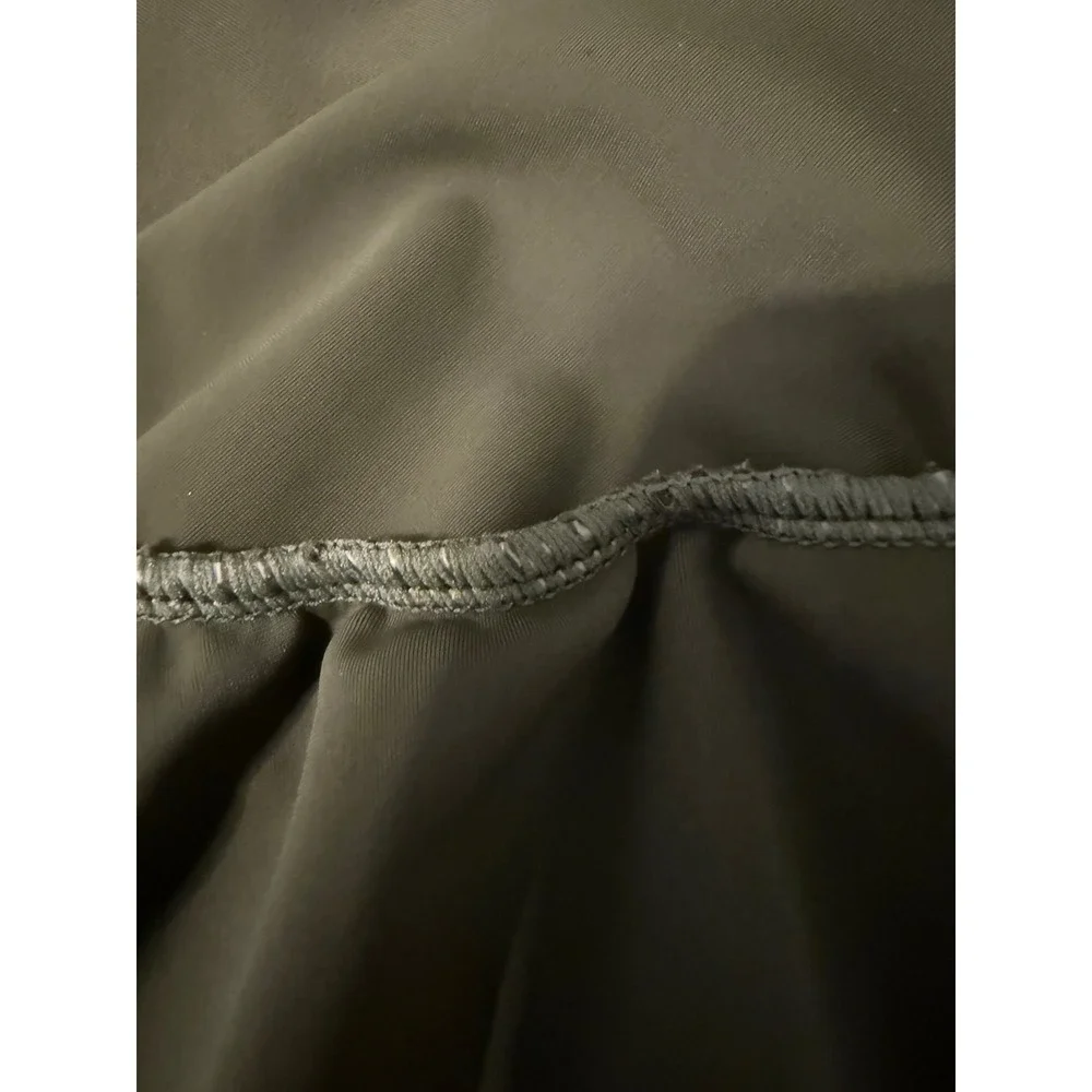 SHEKINI Women Olive Green Wrap Ruffle Swim Dress Tunic M - Picture 12 of 12